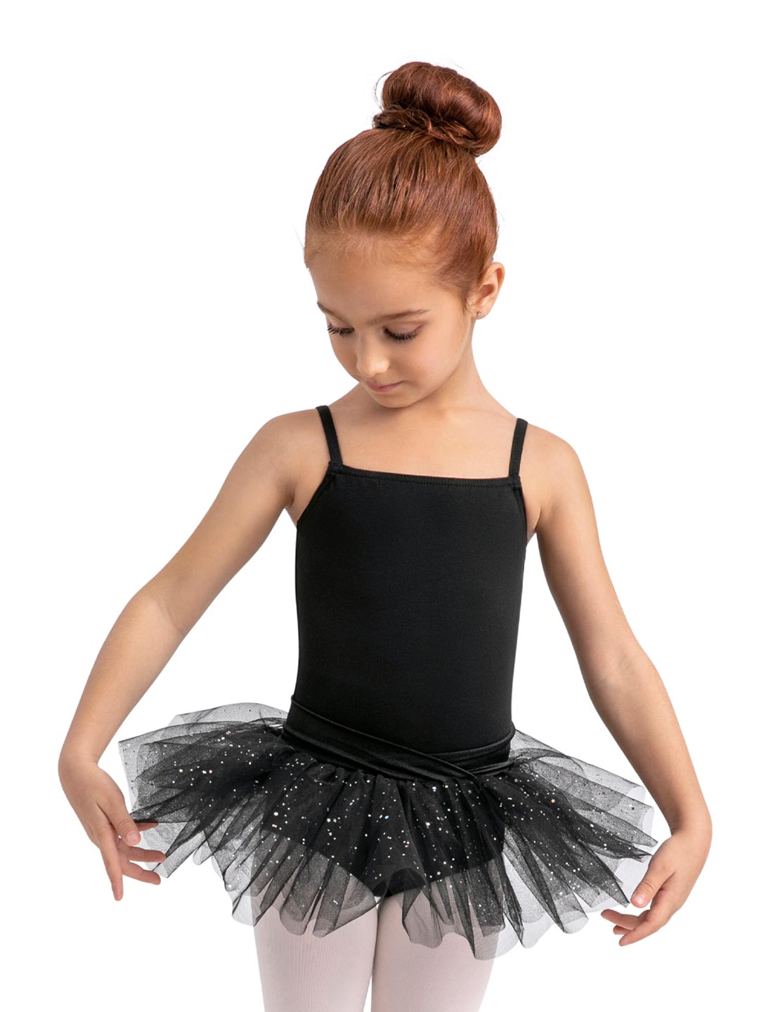 Children's Collection Belted Camisole Tutu Dress - Girls