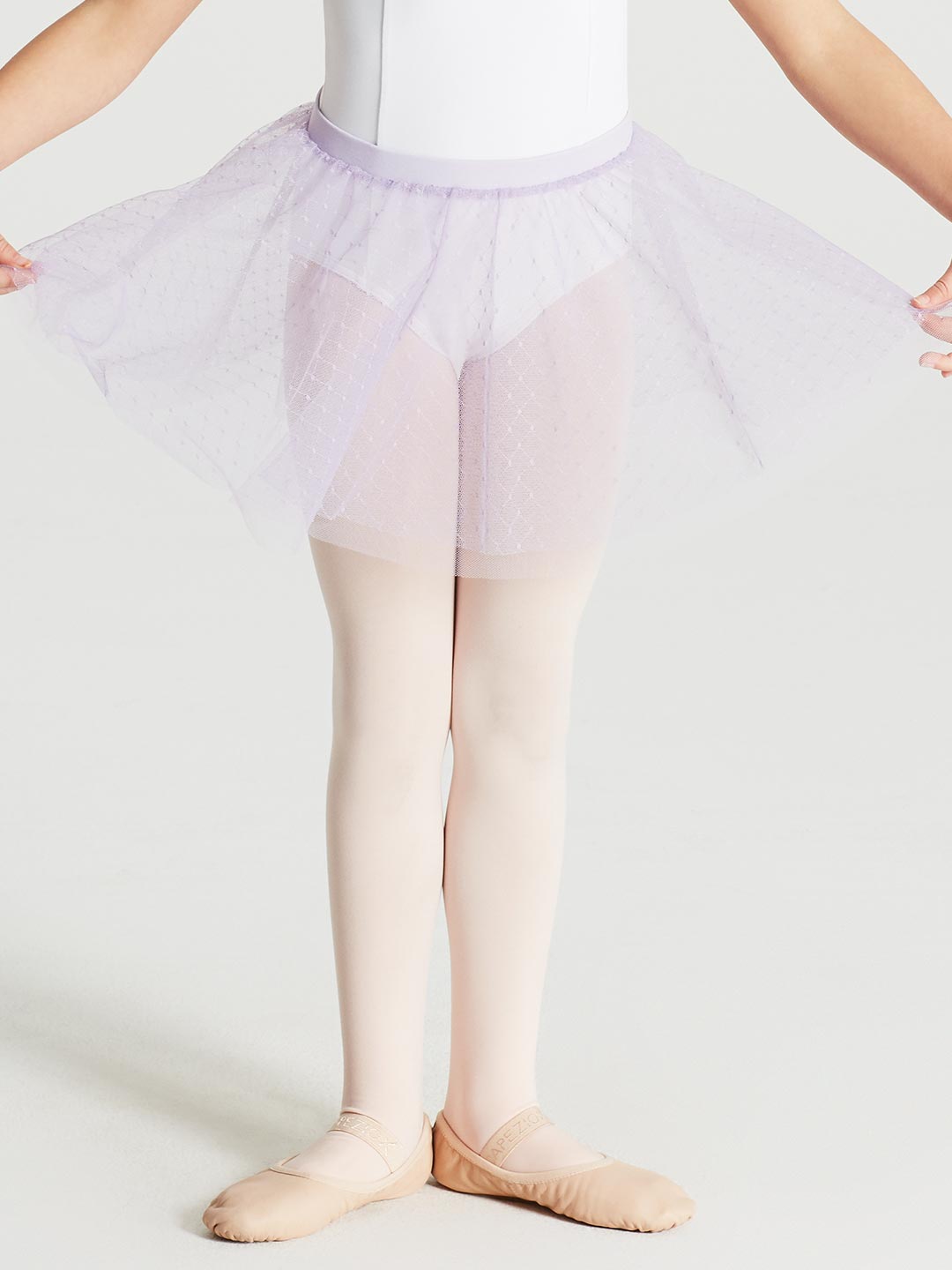 Fustă cu două straturi, cu elastic - Fete