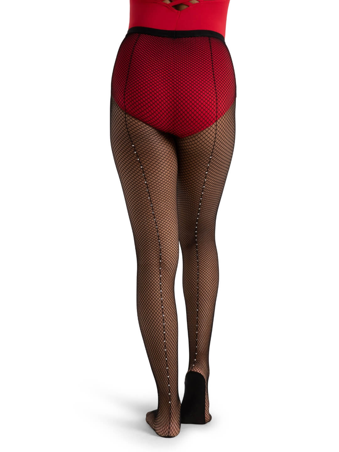 Medias de red con strass profesionales