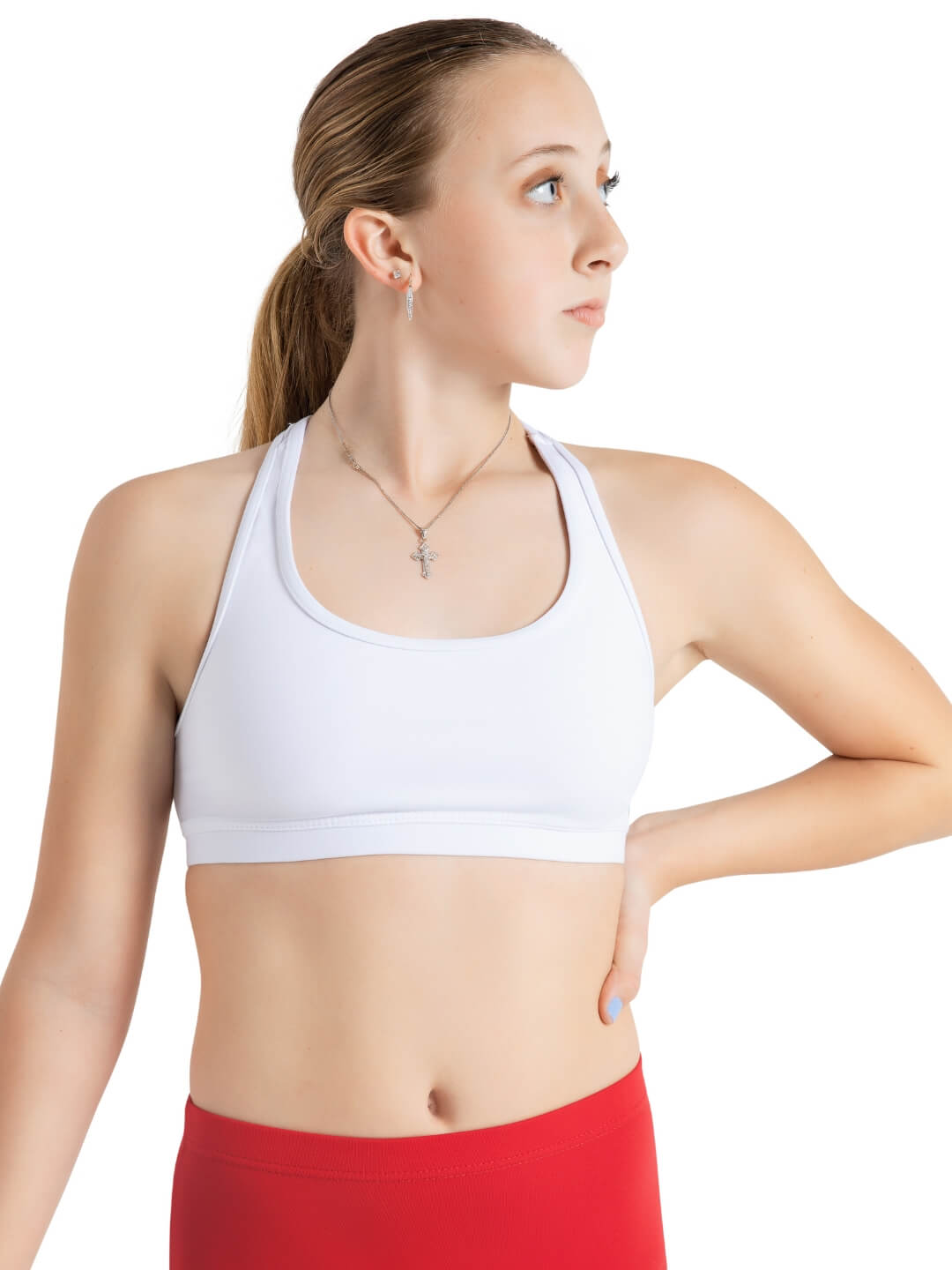 Racerback rinnahoidja top