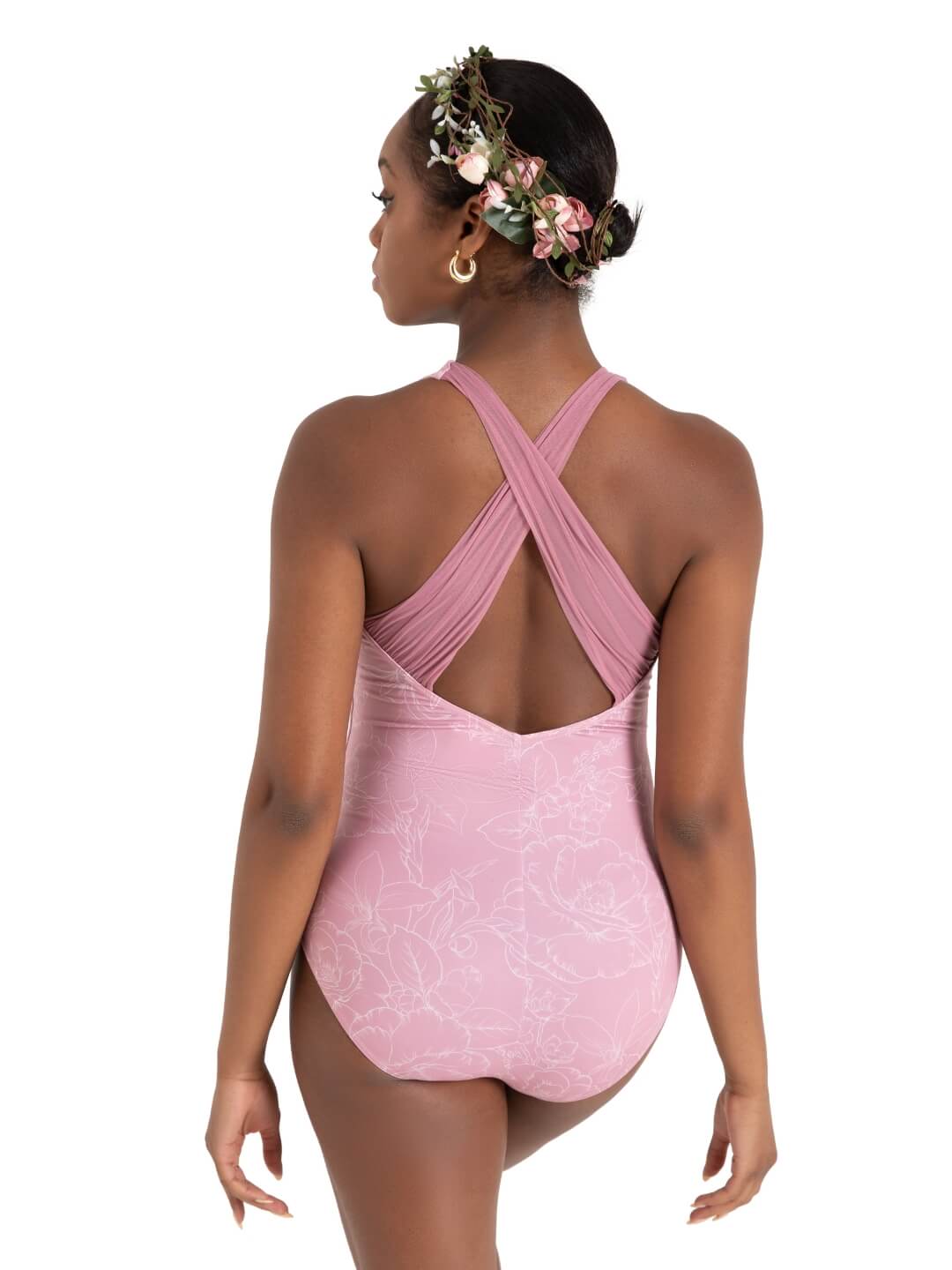 Vildblomma Kamomill Korsryggs Leotard