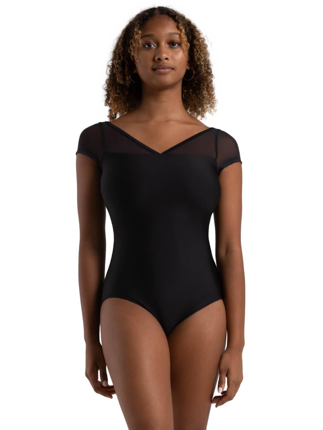 Coastal Bloom Coral Leotard