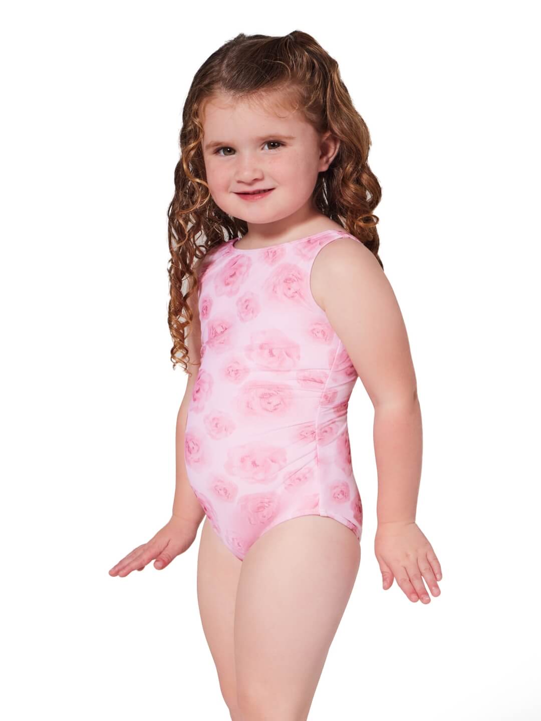 Coming Up Roses Peony Leotard - Child