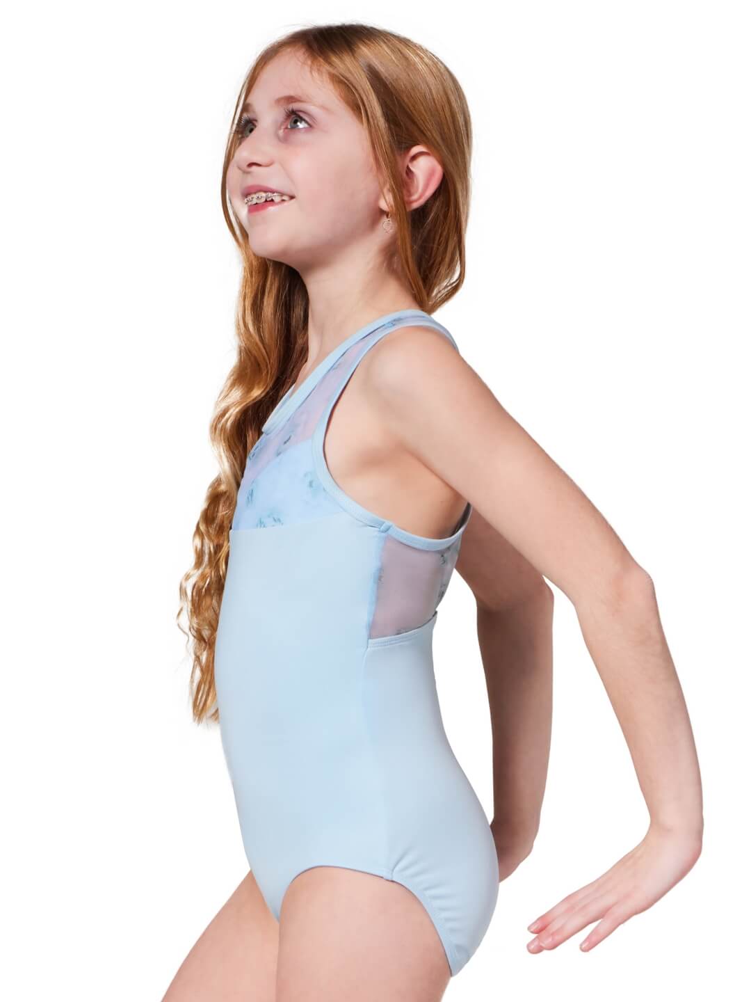 Coming Up Roses Petal Leotard - Child