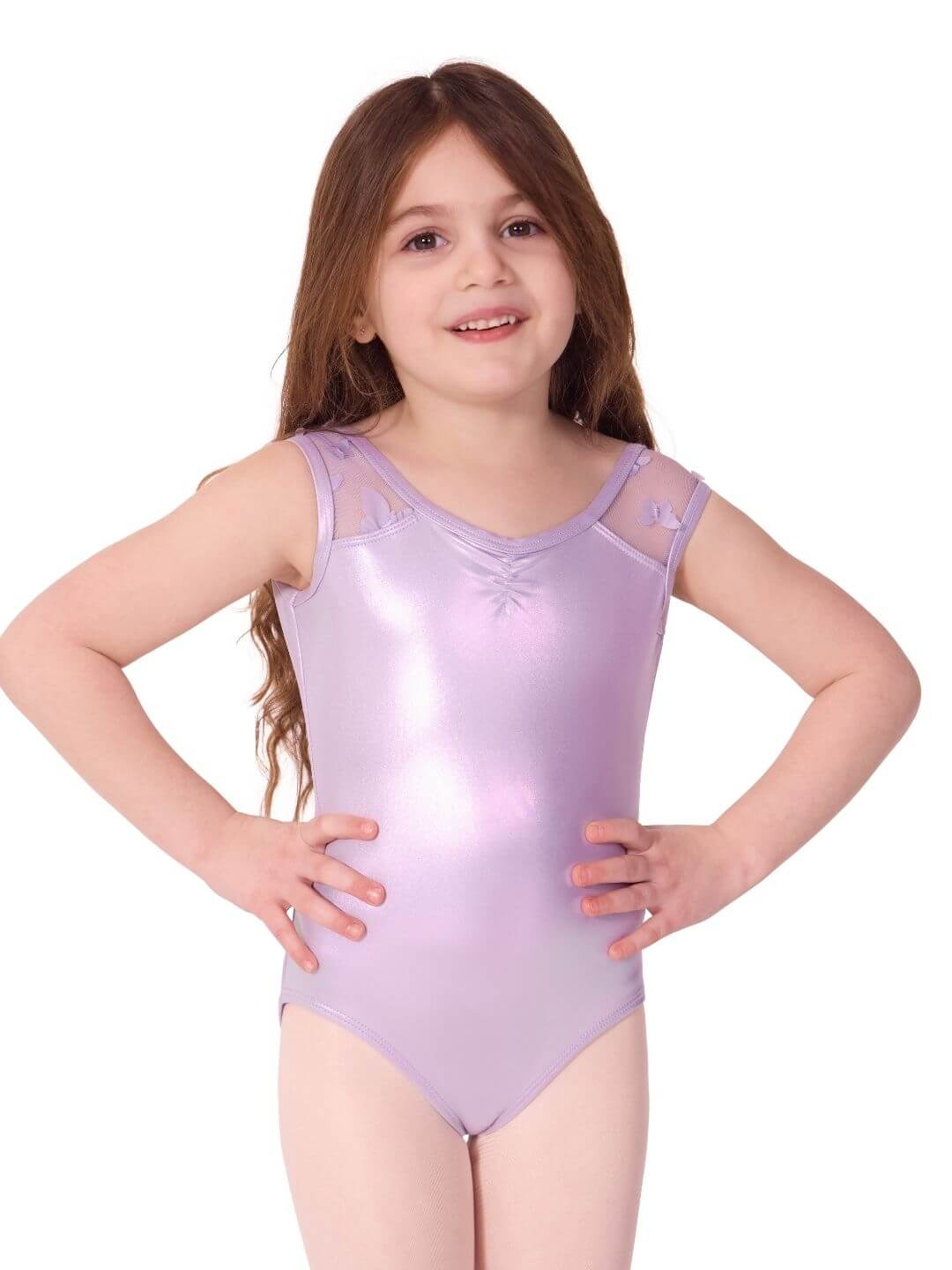 Body Flutter Glasswing con maniche a cappuccio - Bambino