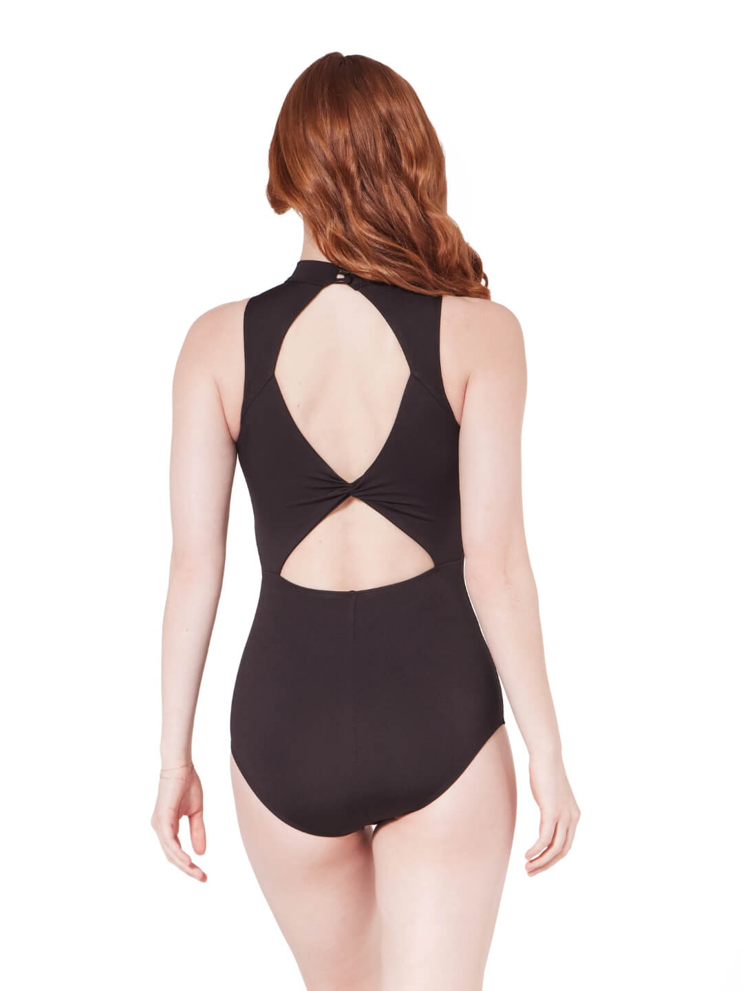 Capezio Marbled Haze Sequoia High Neck Leotard | Capezio®