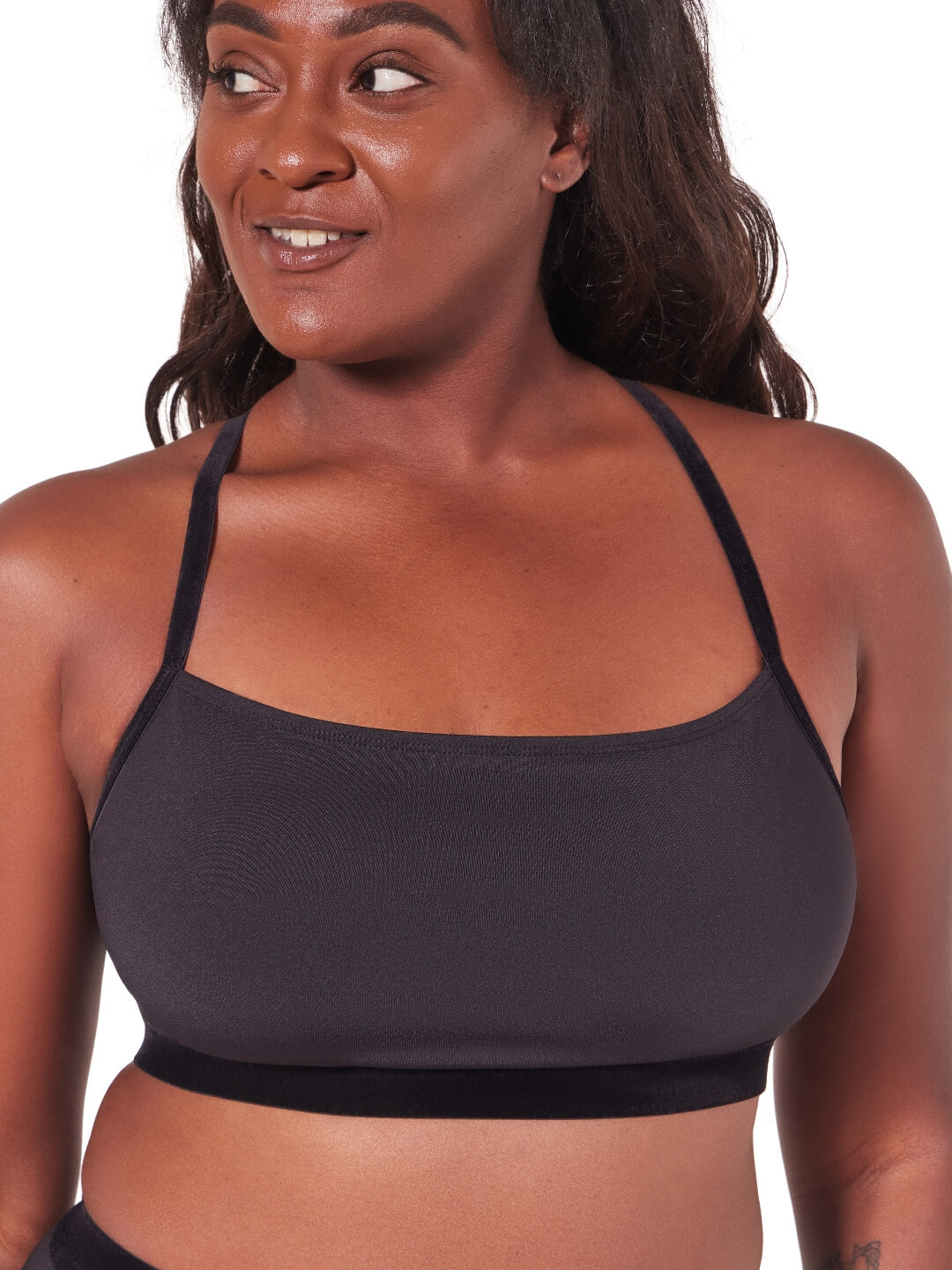 Izsmalcināta romantika mīļuma kamzolis ar krustenisku aizmuguri krūšturis