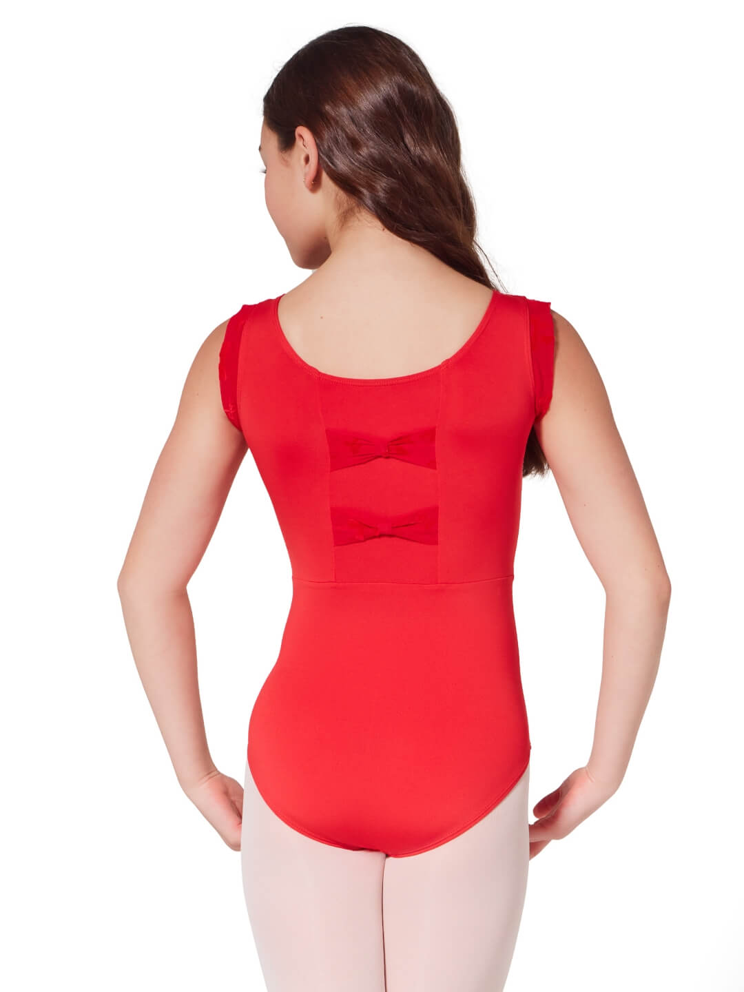 Gymnastický dres s mašľou - dieťa