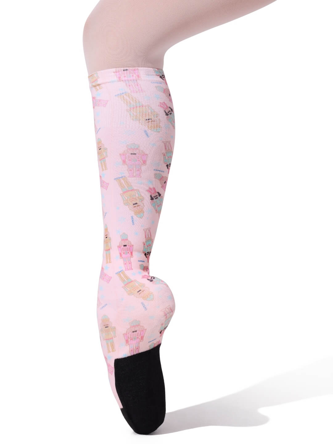Balettsockor - knähöga