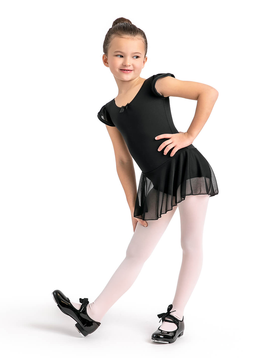 Detská kolekcia šaty s volánovými rukávmi - Dievčatá