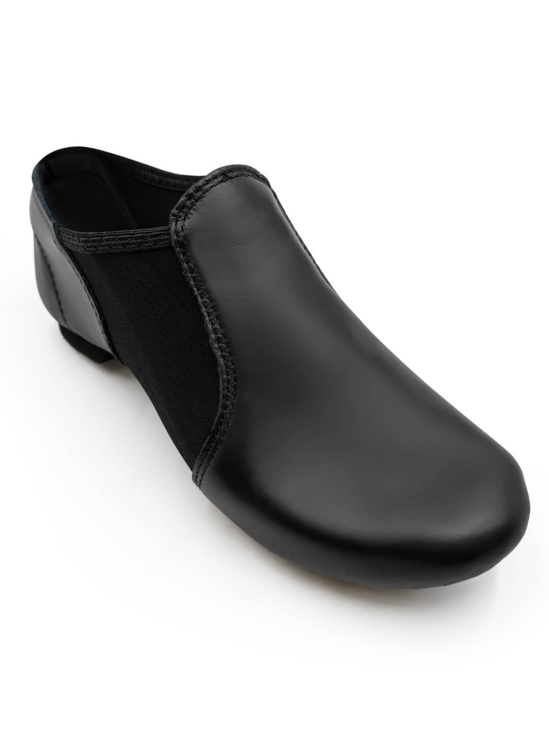 Chaussures De Jazz à Enfiler TOROMAX – Semelle Fendue En Caoutchouc, Cuir Et Néoprène, Noir, Style Poisson