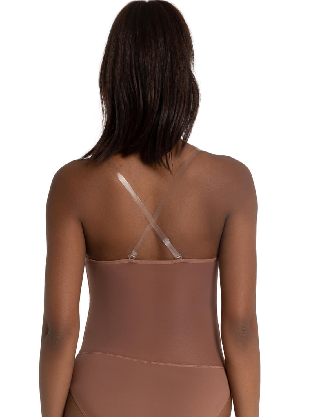 Corpo Nove コルポノーヴェ mauro taliani Y2K Capezio Plunge Neck Mesh Midriff Leotard | Capezio®