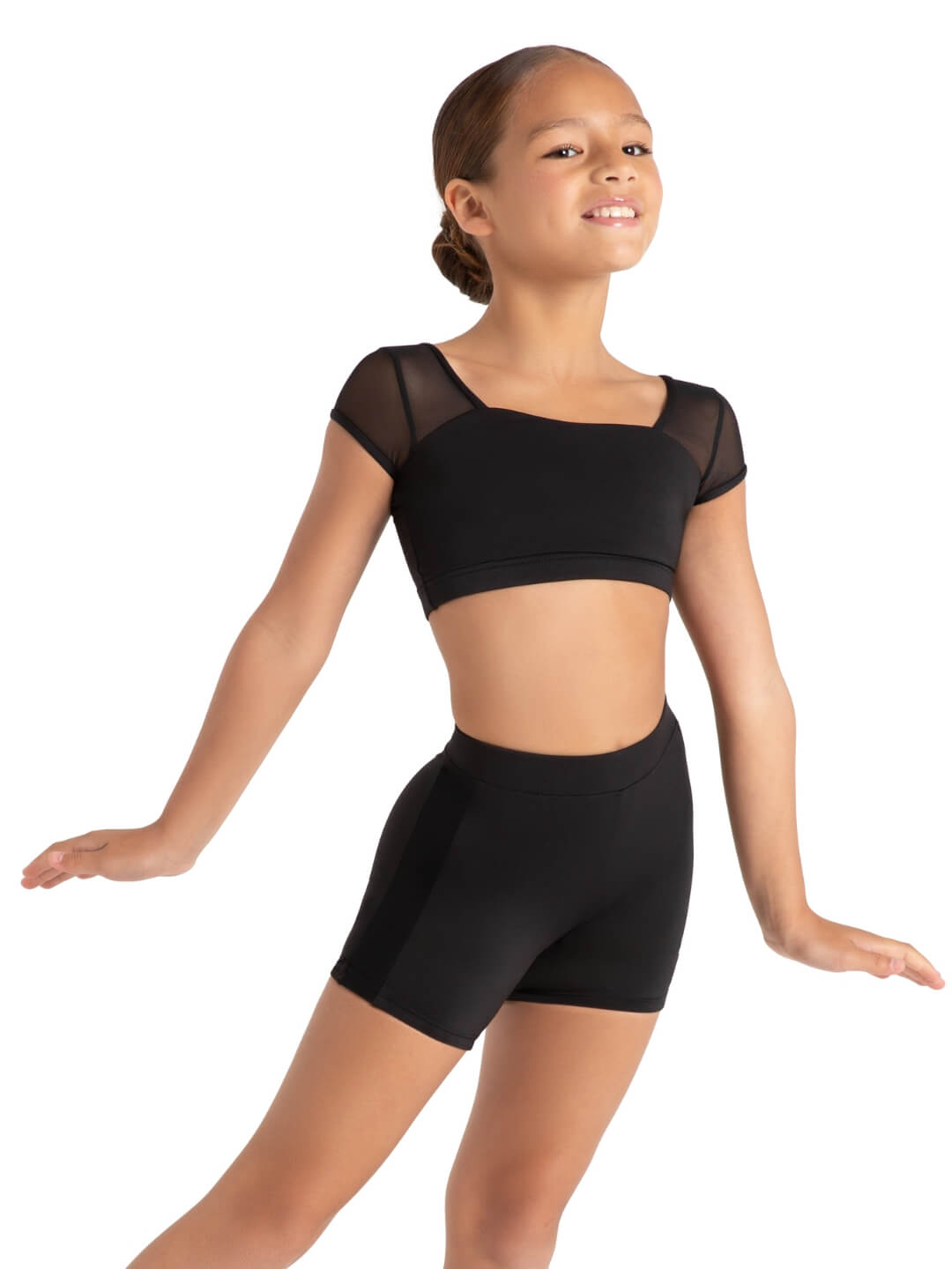 Capezio Star Struck Cosmic Crop Top - Girls | Capezio®