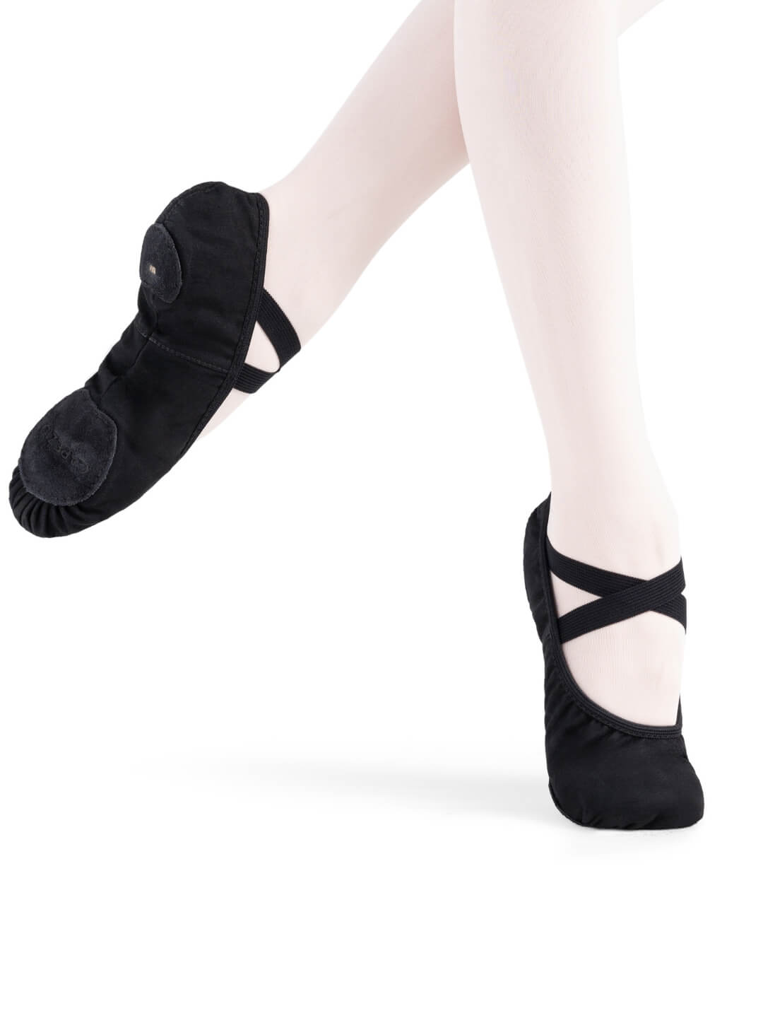 Stella Canvas Ballet Shoe - Child | Black